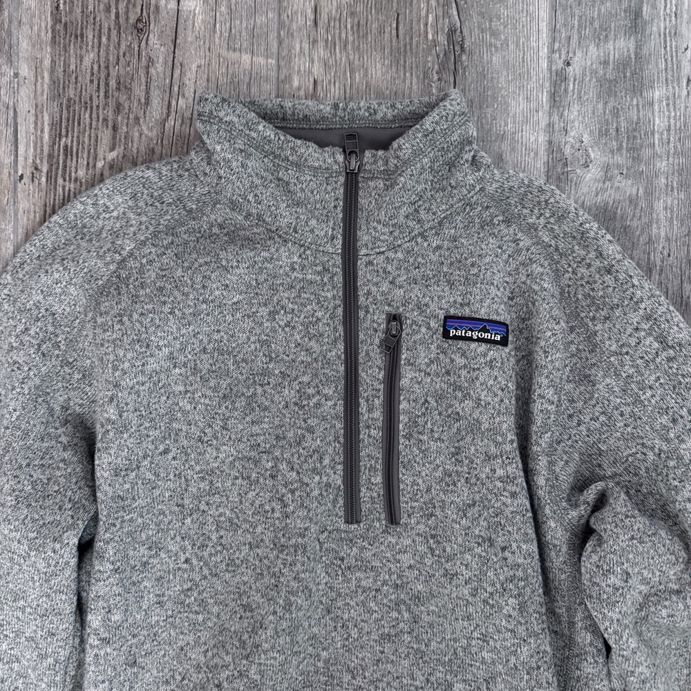 Patagonia Men’s Medium Stonewash Better Sweater Quarter Zip Fleece
